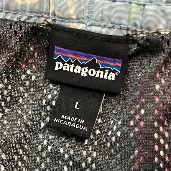 Patagonia Blue Bird Pattern Swim Trunks - Picture 3 of 8